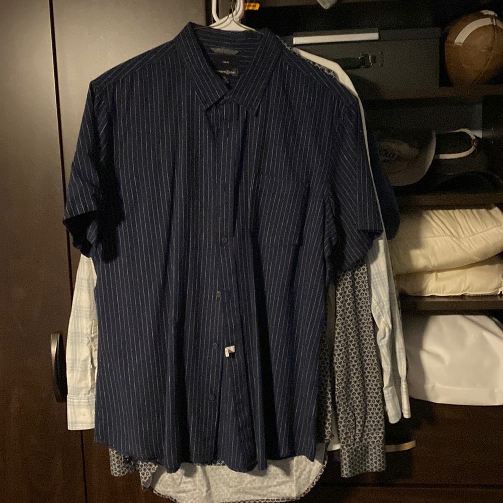 Treasure & Bond short sleeve button down